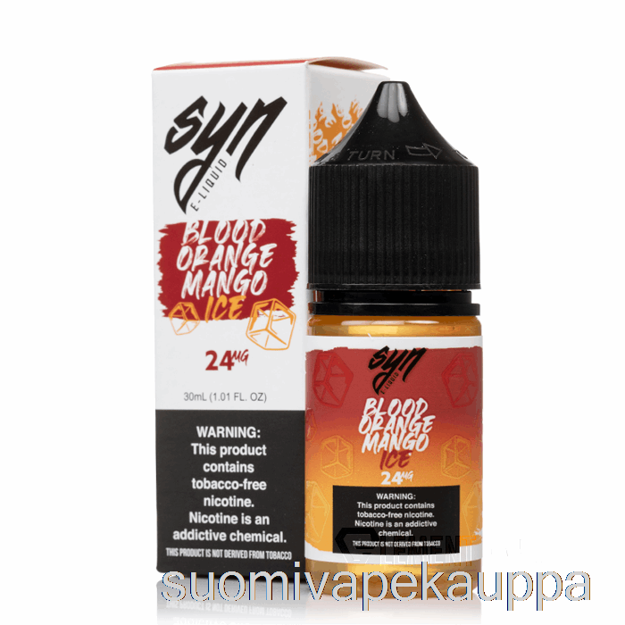 Vape Suomi Jää Veriappelsiini Mango - Syn Suolat - 30ml 24mg